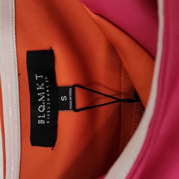 BLQ.MKT Strapless Color Block Dress - Picture 3 of 3